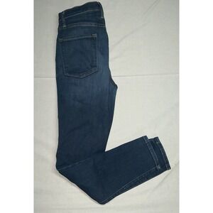 Frame Denim Ali High Rise Cigarette Jeans Dark Wash Size 29 Slim Fit Tapered Leg